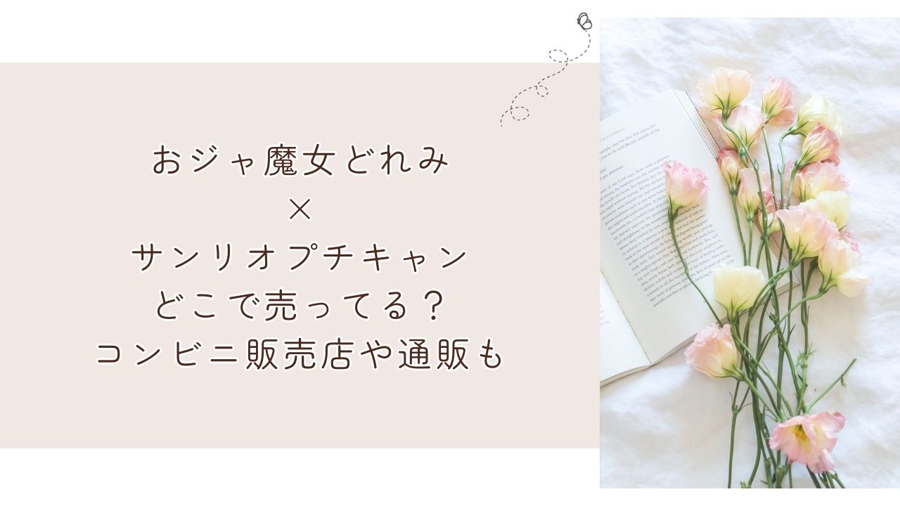 おジャ魔女どれみ×サンリオプチキャンどこで売ってる？コンビニ販売店や通販も