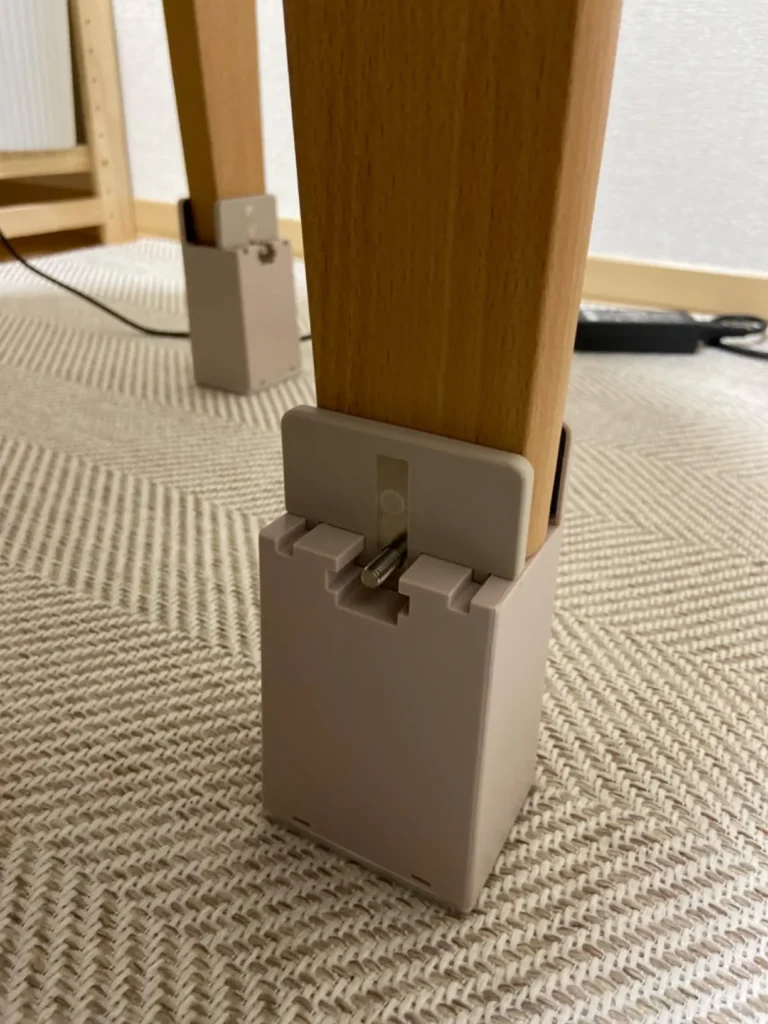 こたつ 足 高くする 方法