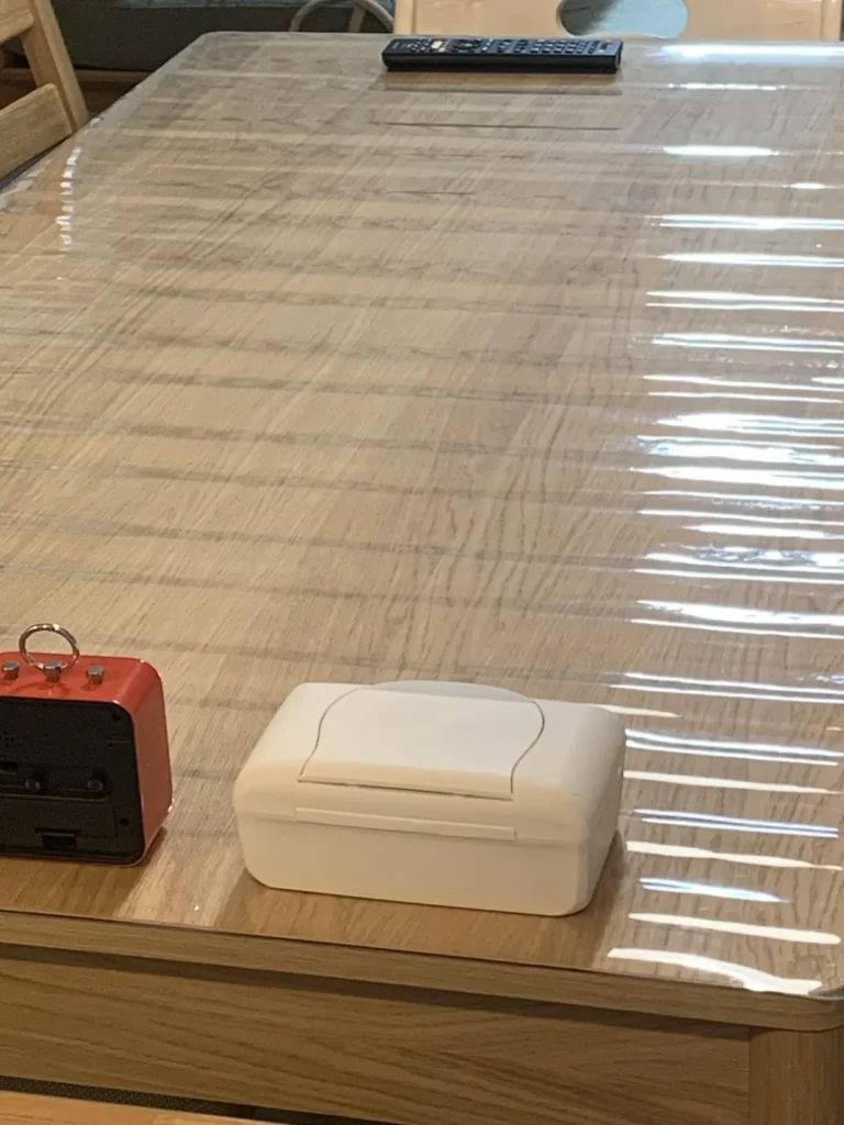 透明 テーブルクロス 無印