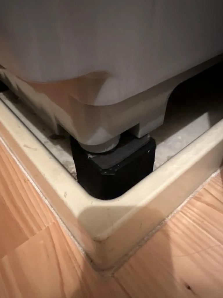 100均 防振ゴム 洗濯機 効果