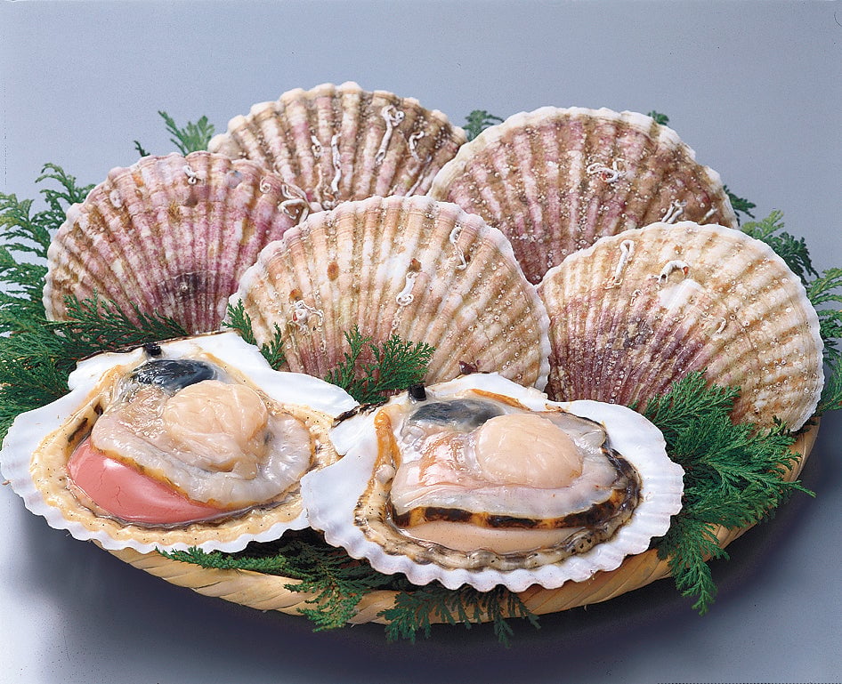 北海道の食材を使った料理 ほたて