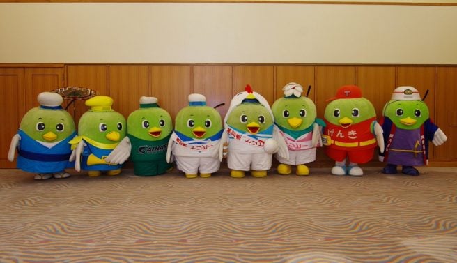 鳥取県 ゆるキャラ トリピー集合