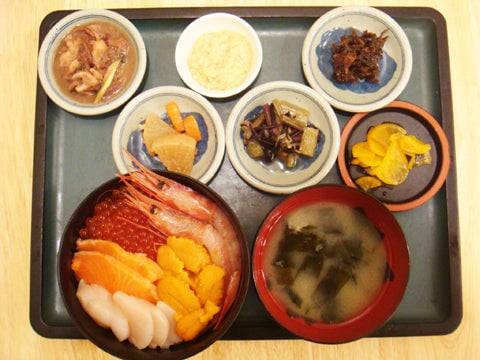函館 ランチ 朝市の味処 茶夢
