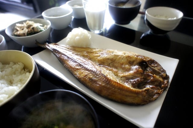 北海道の食材を使った料理 ホッケ