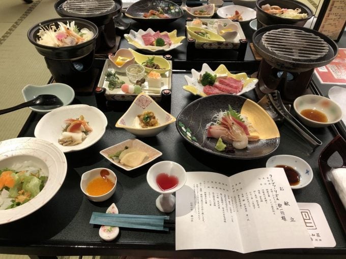 銀山荘 夕食