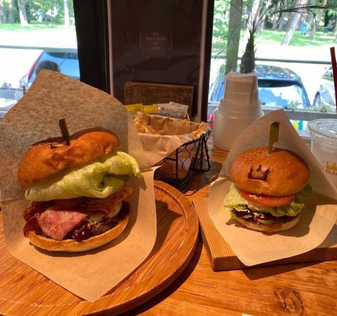 前橋デカ盛り キングゴッドバーガー