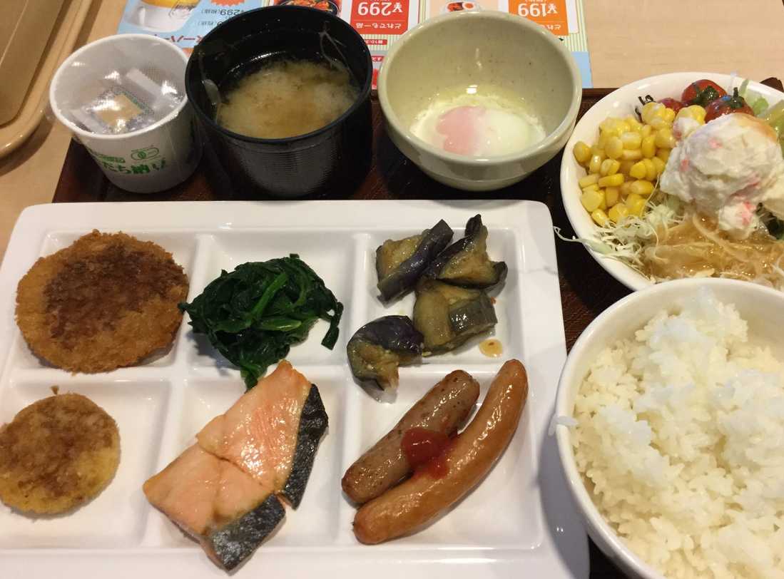 朝食バイキングのメニュー内容