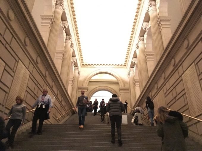 The metropolitan museum of art館内