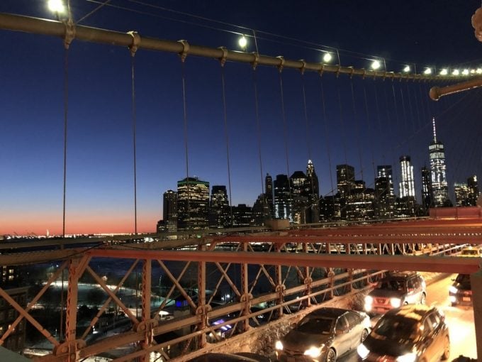 Brooklyn Bridge夜景3