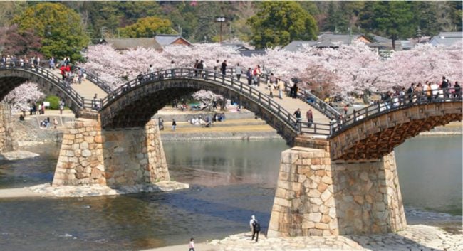 岩国の錦帯橋