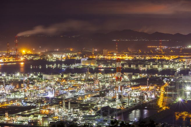岡山県インスタ映えスポット 水島展望台