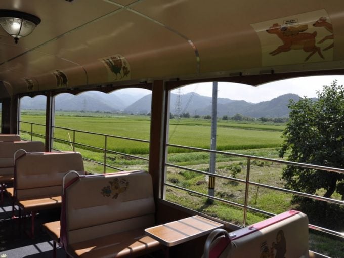 会津観光 お座トロ展望列車