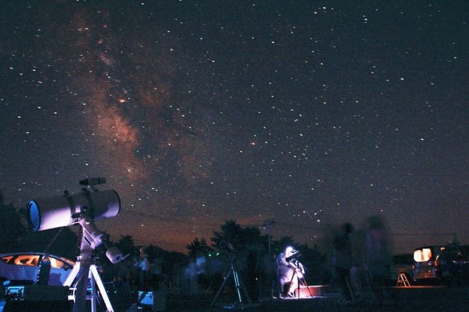 蔵王坊平高原 星