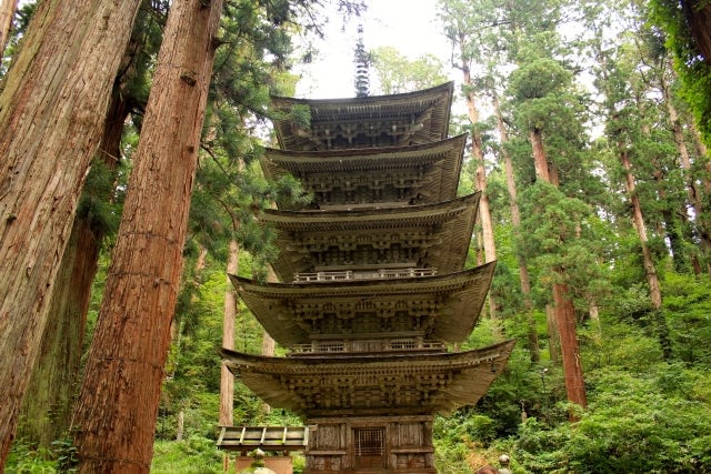 山形おすすめ観光名所 羽黒山五重塔