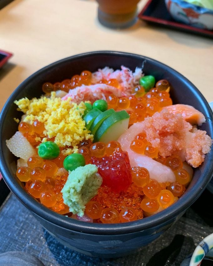 山形 海鮮丼 柏戸銀寿し