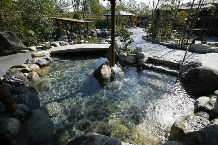 延羽の湯 風呂