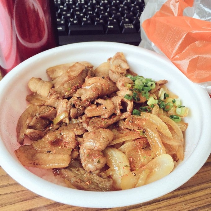 豚丼 セイコーマート