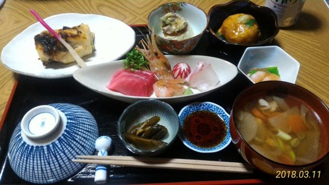 東鳴子温泉 旅館大沼 夕食