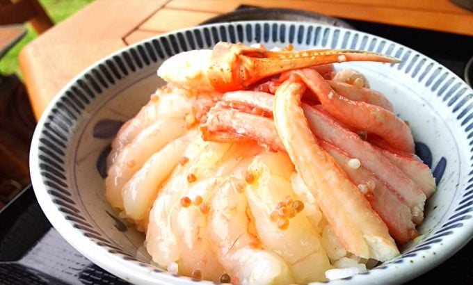 秋田 海鮮丼 道の駅おが