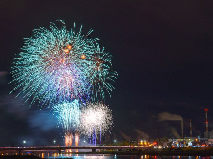 北海道 花火大会 釧新花火大会