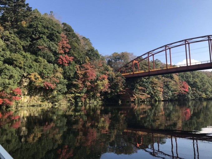 亀山ダム 紅葉