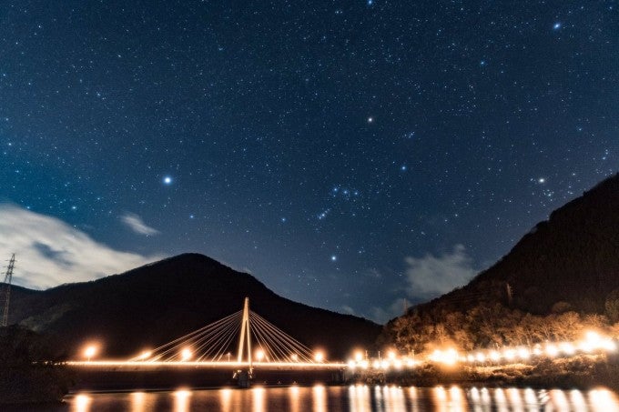 丹沢湖 星空
