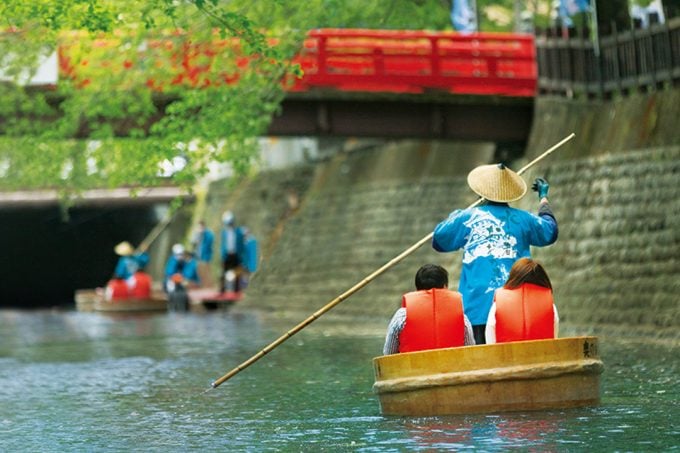 大垣市 観光スポット 舟下り&たらい舟