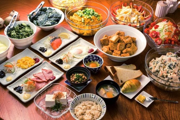 山有 朝食