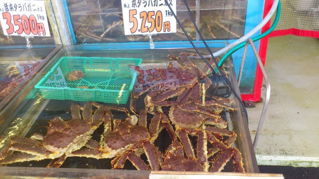 札幌 蟹ランチ 人気!