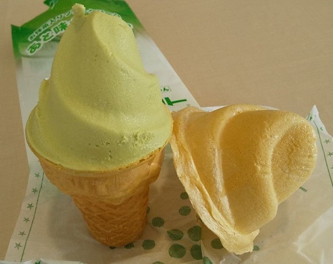 玉林園のグリーンソフト