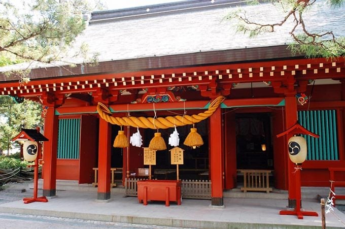 生島足島神社 長野県 観光名所