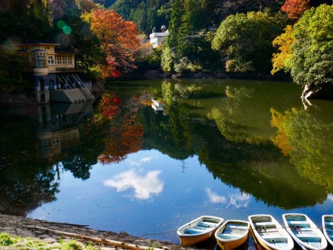 鎌北湖 紅葉