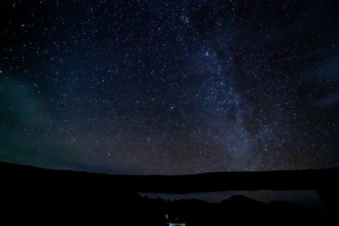 八方ヶ原大間々台 星空