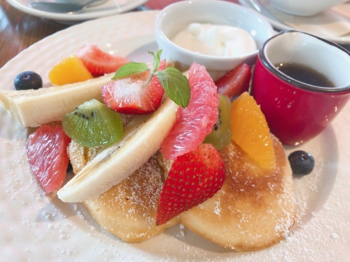 栃木 モーニング フダンカフェ パンケーキ