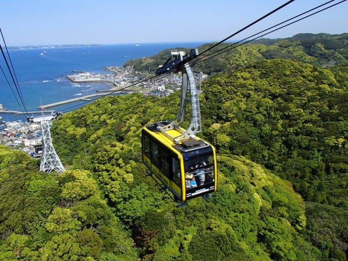 鋸山 ロープーウエイ