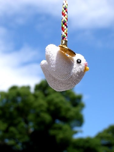 石清水八幡宮の幸運はこぶ鳩まもり