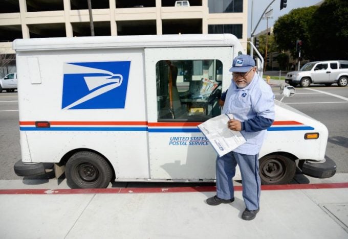 ロサンゼルスの郵送事情 USPS