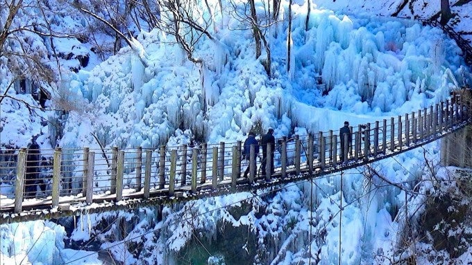 尾ノ内百景氷柱