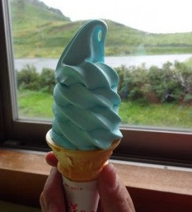 北海道 ソフトクリーム　カムイ番屋