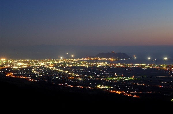 函館裏夜景